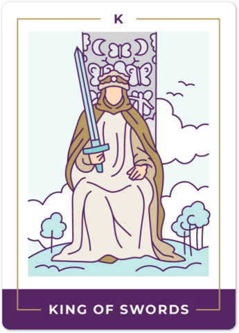 King of Swords Tarot Card Meanings tarot card meaning